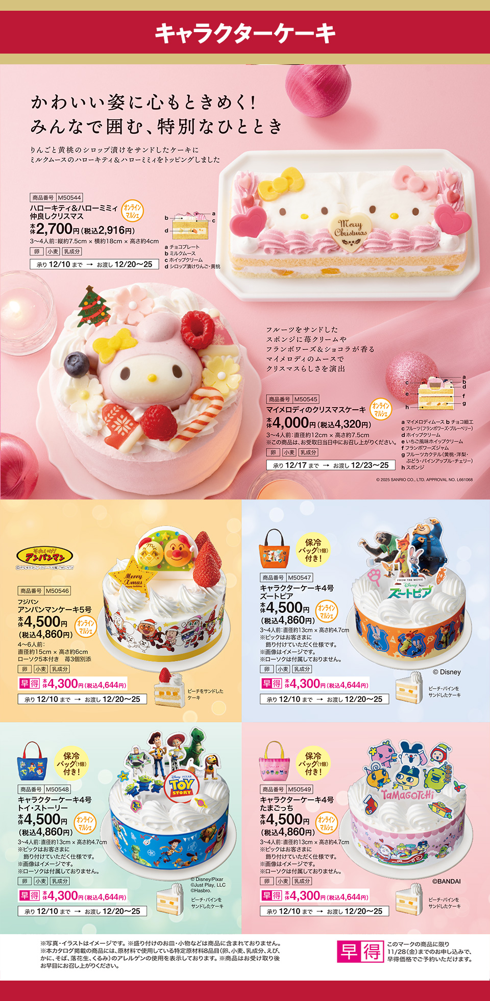 キャラクターケーキ